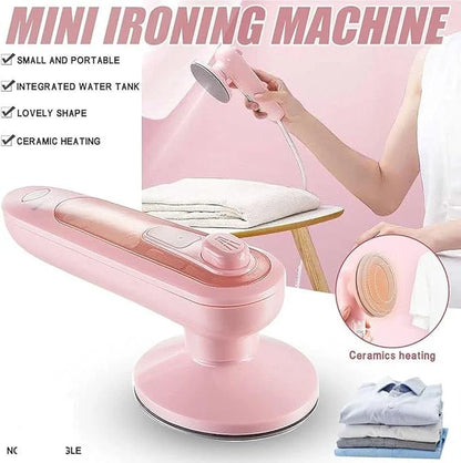 Portable Mini Ironing Machine – Compact, Fast & Perfect for On-the-Go Wrinkle Removal
