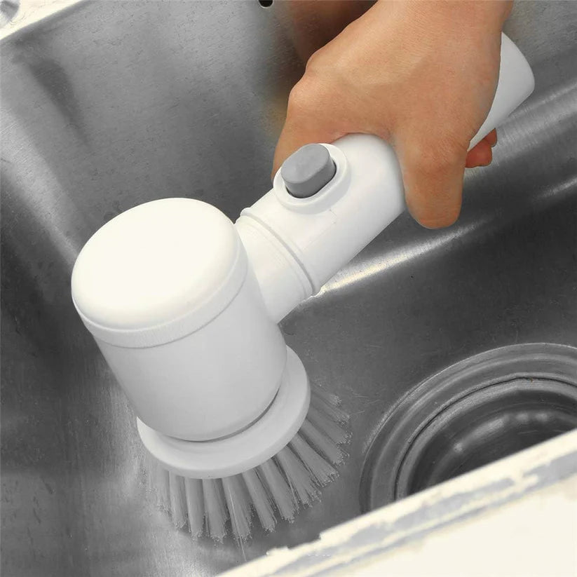 Cleaning Magic Electric Brush 5-in-1 – Multi-Functional Power Scrubber for Effortless Deep Cleaning
