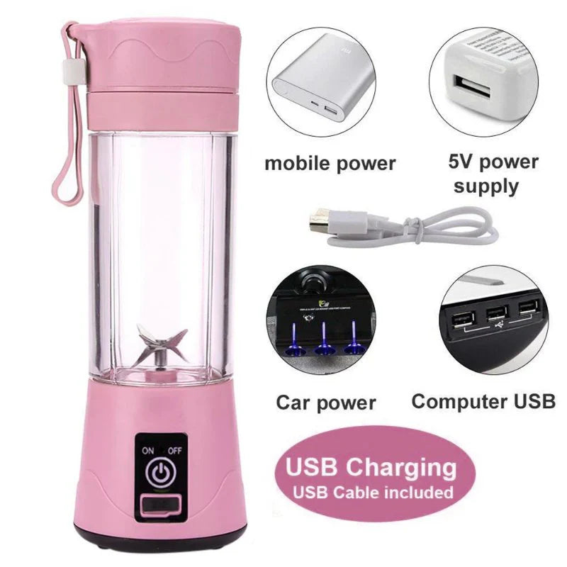 Portable Juicer Blender – Powerful, Compact & Perfect for Fresh Smoothies Anywhere